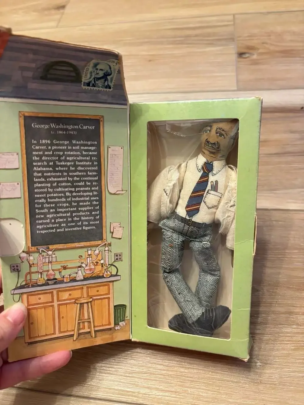 1979 Hallmark Famous Americans Series George Washington Carver Collectible Doll